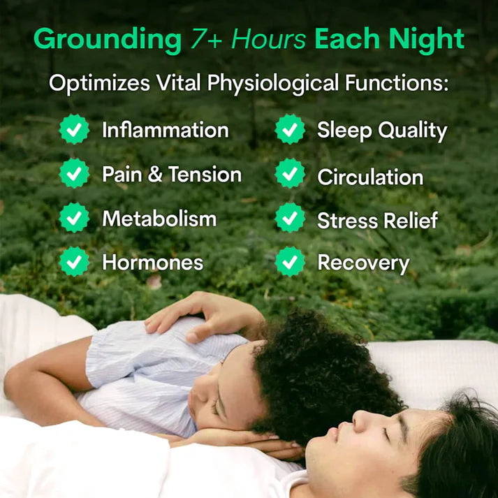 Restwithearth™ Grounding Therapy Sheet – Balance Your Body Overnight